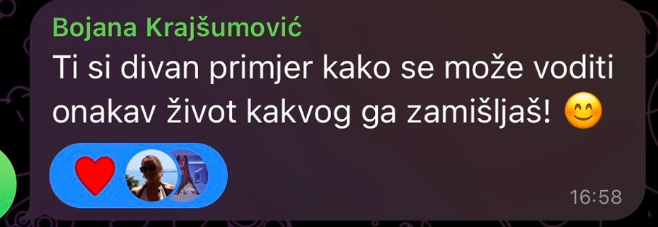Utisak klijenta 1