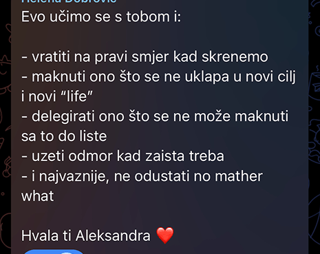 Utisak klijenta 3