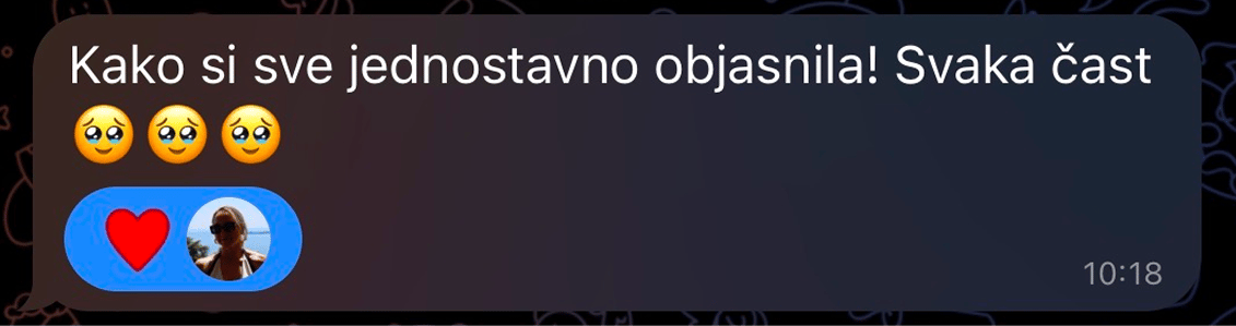 Utisak klijenta 7